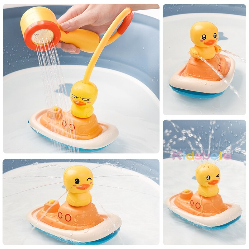 Duck Bath Spray Toy Kids Water Fountain Bath Toy
