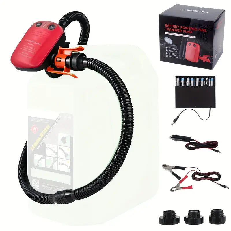 Electric Fuel Transfer Pump 12v Portable diesel Petrol Oil Pump High Flow