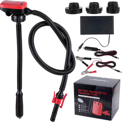 Electric Fuel Transfer Pump 12v Portable diesel Petrol Oil Pump High Flow