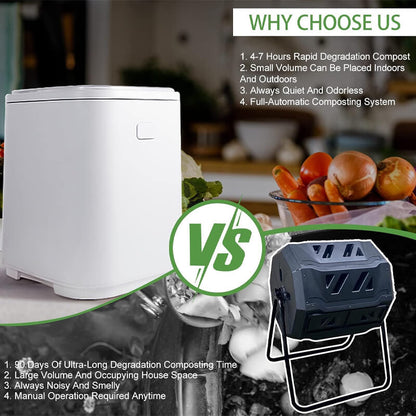Electric Kitchen Composter 4L Food Waste Compost Machine