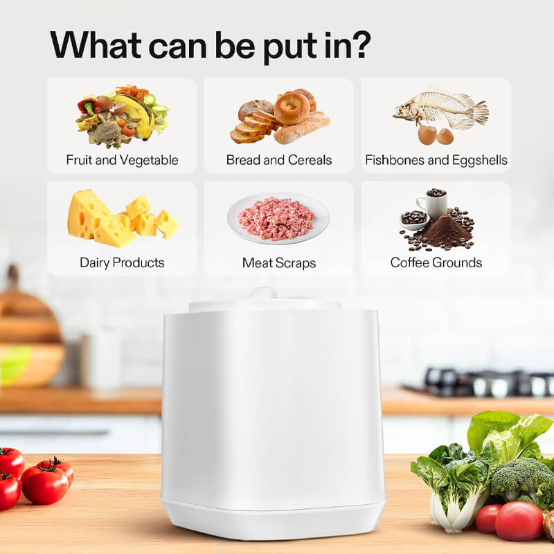 Electric Kitchen Composter 4L Food Waste Compost Machine