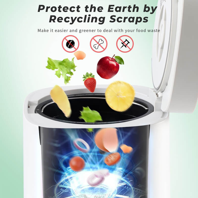 Electric Kitchen Composter 4L Food Waste Compost Machine