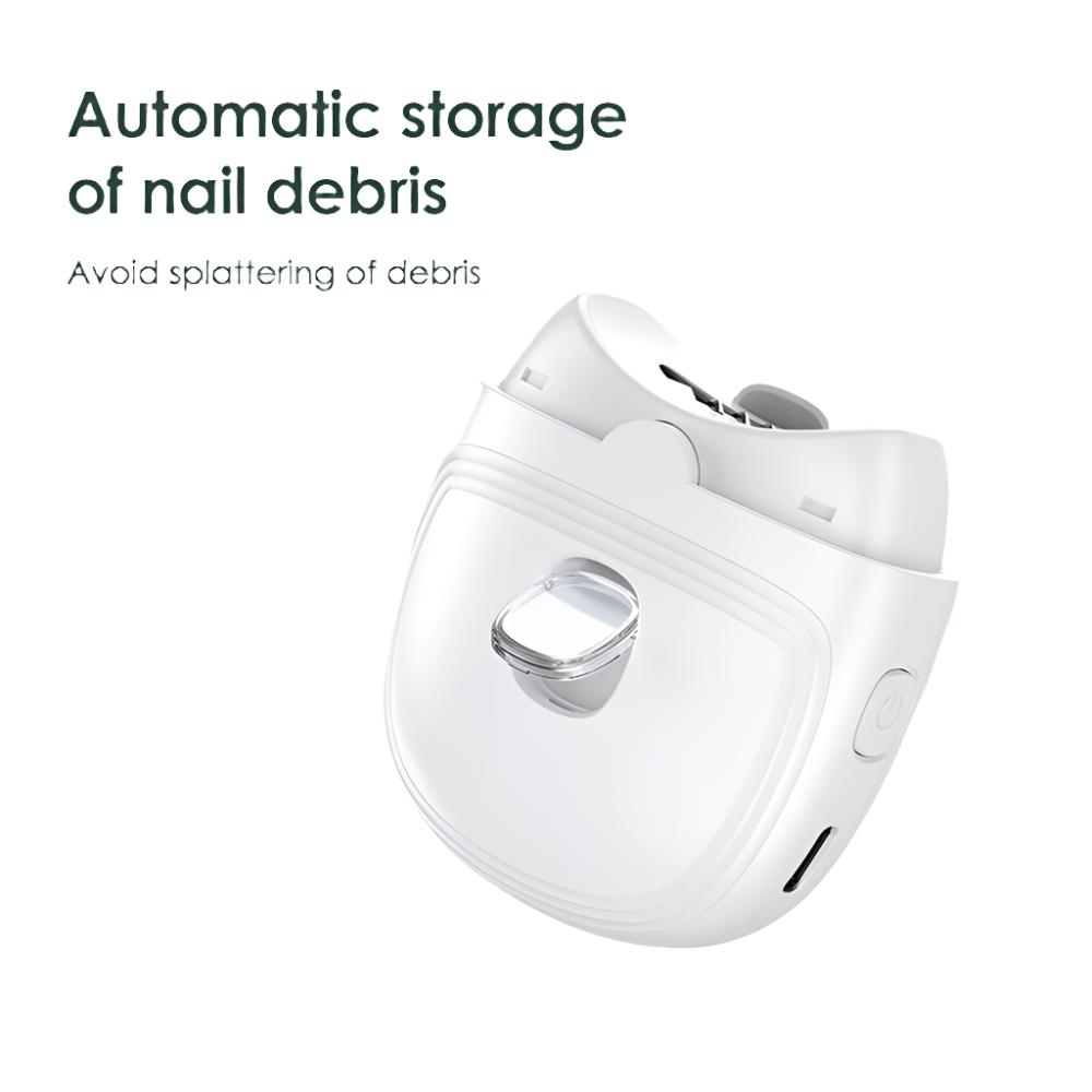 Electric Nail Trimmer USB Rechargeable Nail Clipper