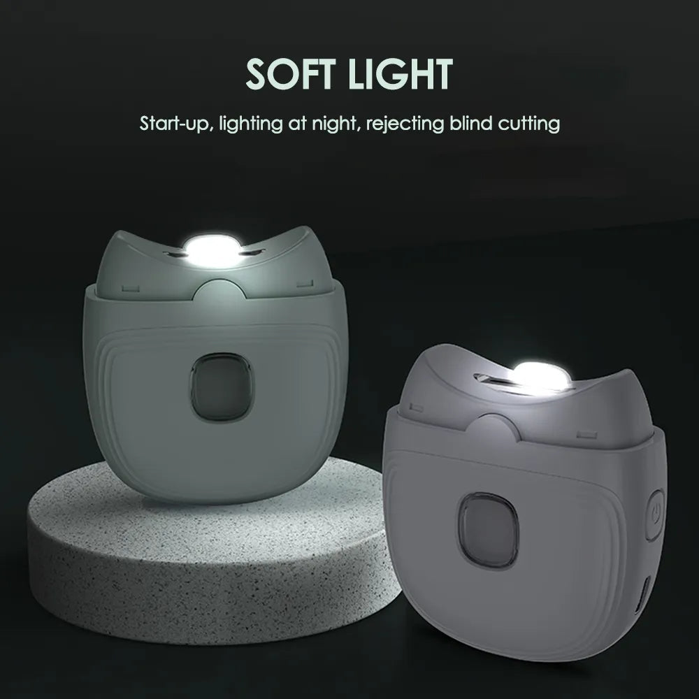 Electric Nail Trimmer USB Rechargeable Nail Clipper