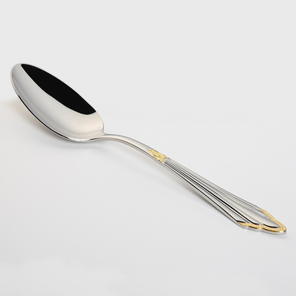 Elegant Handcrafted Cutlery Set Polished Finish Tableware Dining Utensils