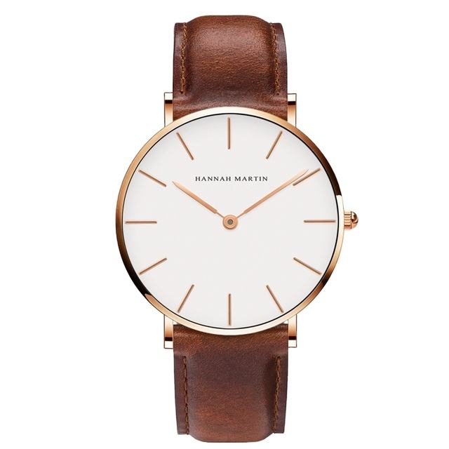Elegant Women's Quartz Watch with Stainless Steel Band