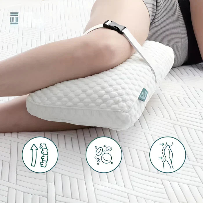 Ergonomic Leg Pillow Side Sleeper Knee Support Cushion