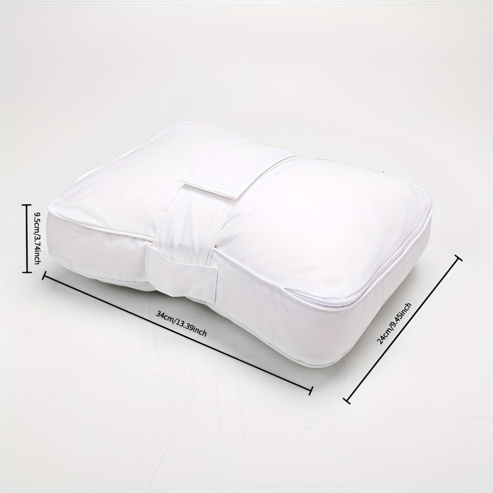 Ergonomic Memory Foam Knee Pillow Adjustable Side Sleeper Leg Support Cushion