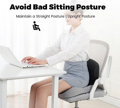 Ergonomic Memory Foam Seat Cushion Office Chair Car Support Cushion
