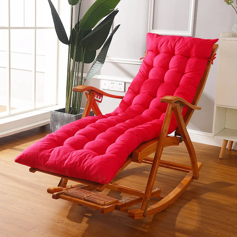 Ergonomic Rocking Chair Cushion Thick Padding Comfort Support