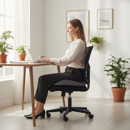 Ergonomic Seat Cushion Memory Foam Chair Pad Pressure Relief