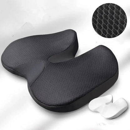 Ergonomic Seat Cushion Memory Foam Chair Pad Pressure Relief