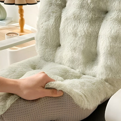 Faux Fur Seat Cushion Thick Plush Chair Pad Comfort Mat