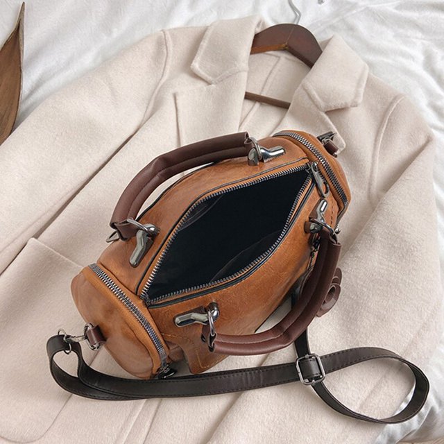 Floral Print Handbag with Adjustable Strap Large Capacity Everyday Shoulder Bag