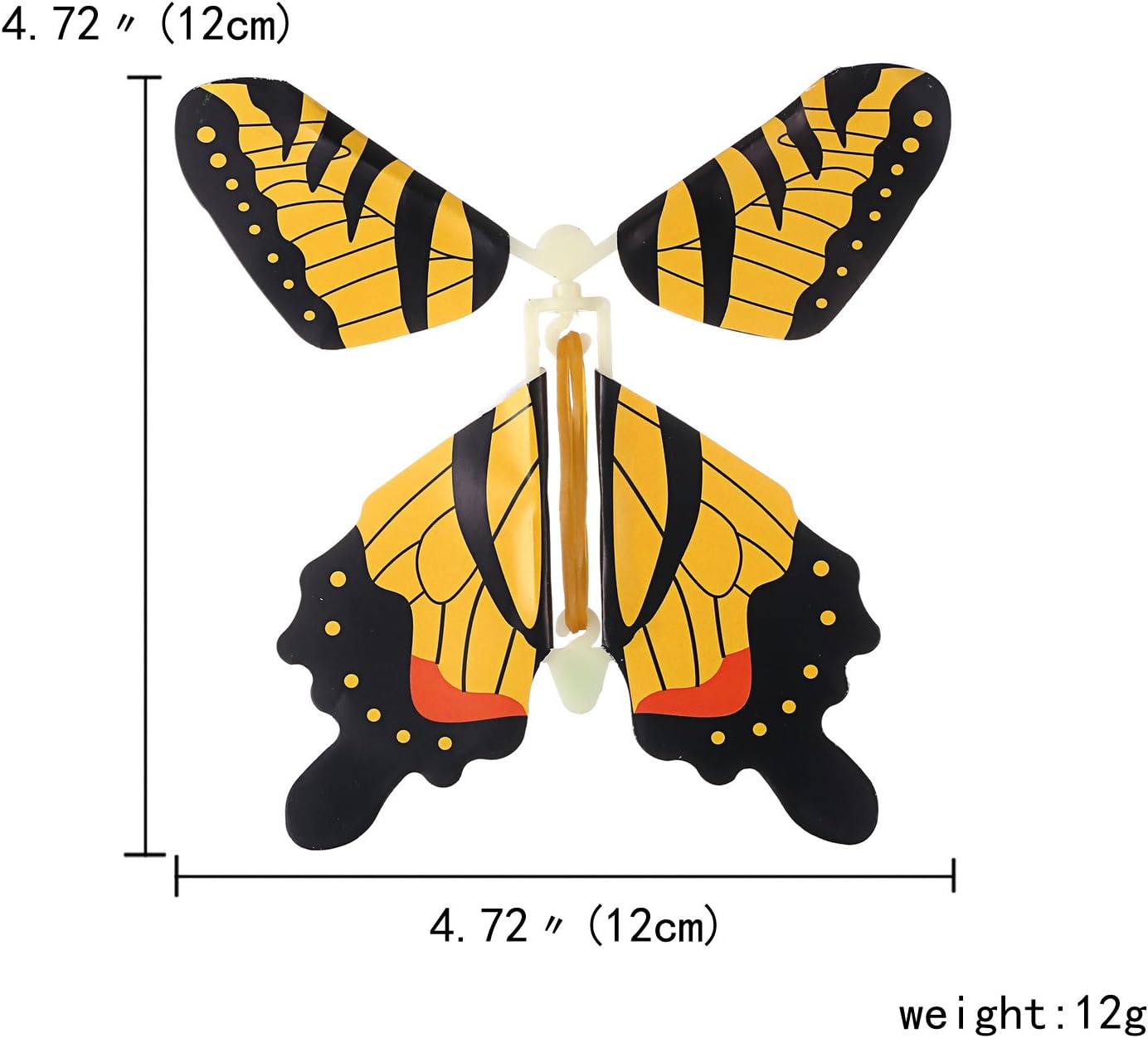 Flying Butterfly Surprise Toy Wind Up Gift Card Decoration