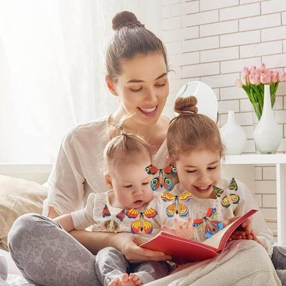 Flying Butterfly Surprise Toy Wind Up Gift Card Decoration