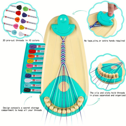 Friendship Bracelet Maker Kit DIY Bracelet Craft Kit Kids Creative Set