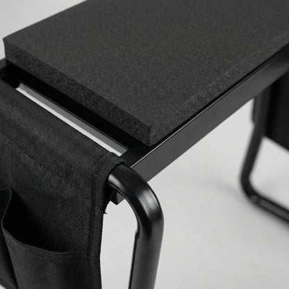 Garden Kneeler Seat Foldable Bench Cushion Gardening Stool