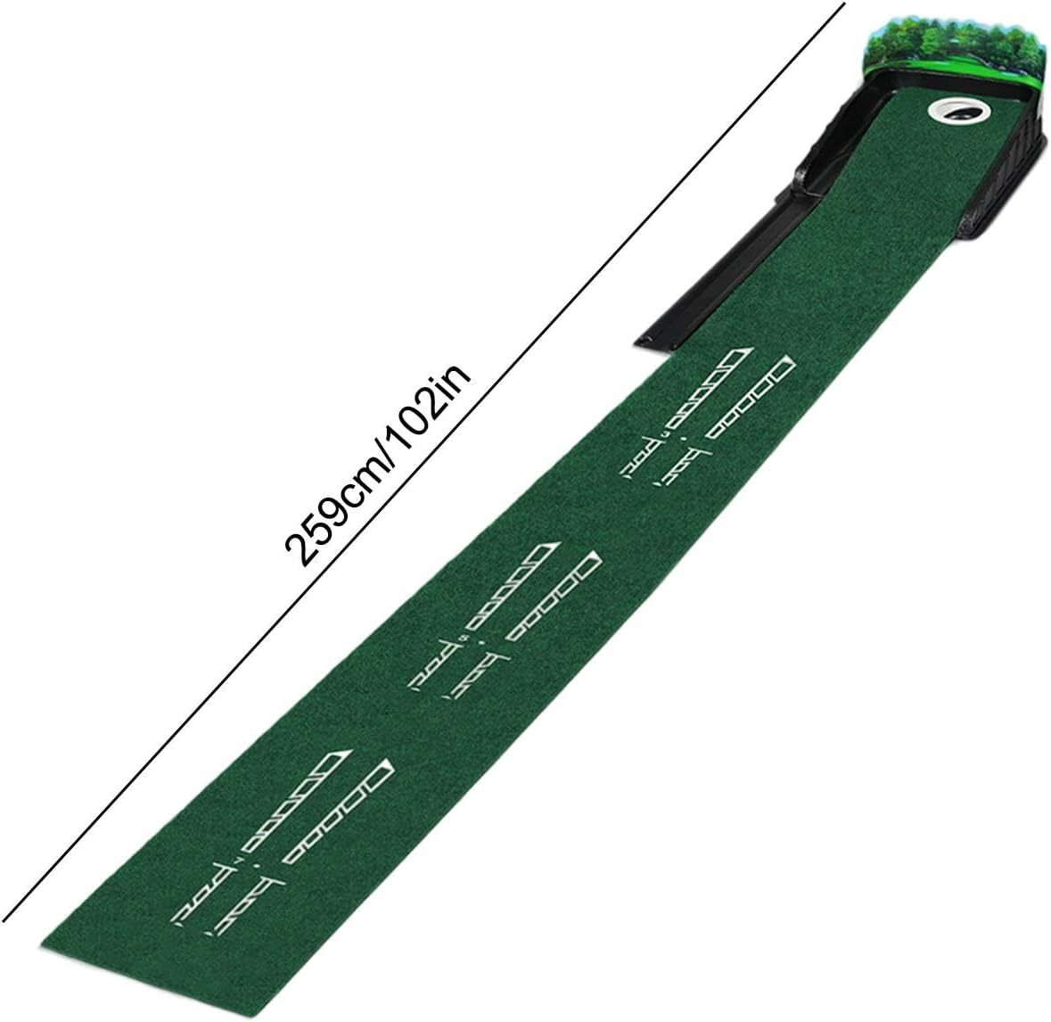 Golf Putting Mat Return System Indoor Practice Trainer