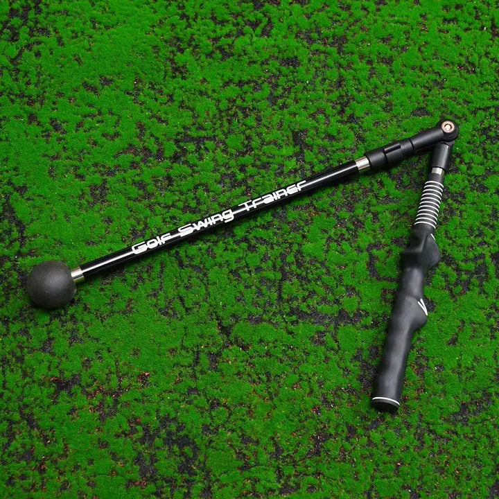 Golf Swing Trainer Adjustable Practice Alignment Training Aid