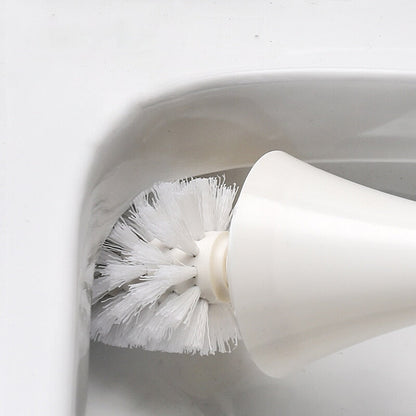 High-End Toilet Brush Set Splash Resistant Hygienic Modern Bathroom Cleaner