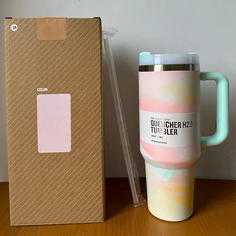 Insulated Stainless Steel Travel Tumbler Leakproof Thermal Cup