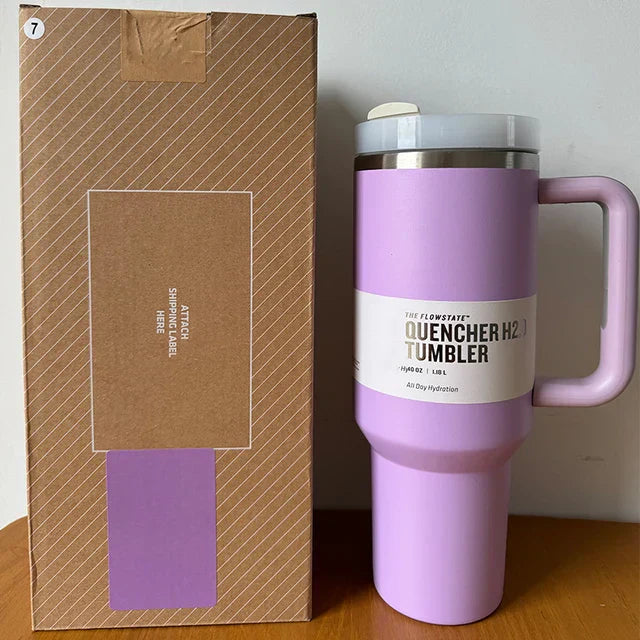 Insulated Stainless Steel Travel Tumbler Leakproof Thermal Cup