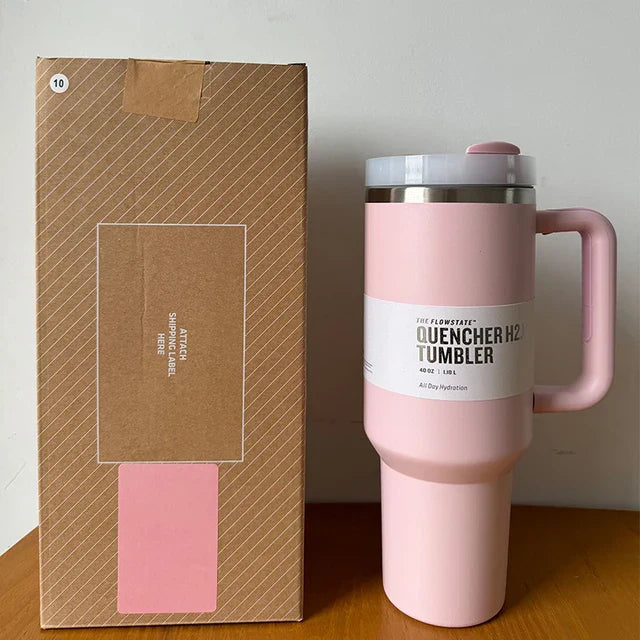 Insulated Stainless Steel Travel Tumbler Leakproof Thermal Cup