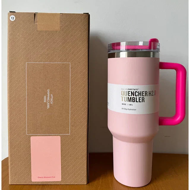 Insulated Stainless Steel Travel Tumbler Leakproof Thermal Cup
