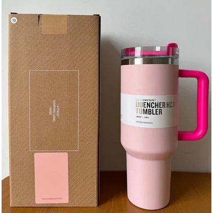 Insulated Stainless Steel Travel Tumbler Leakproof Thermal Cup