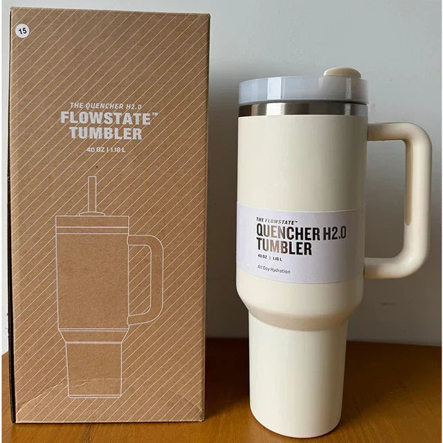 Insulated Stainless Steel Travel Tumbler Leakproof Thermal Cup