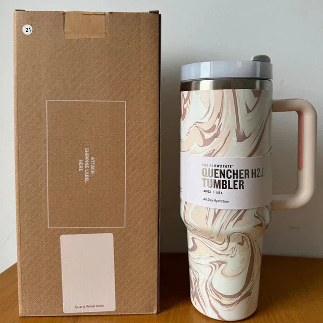 Insulated Stainless Steel Travel Tumbler Leakproof Thermal Cup