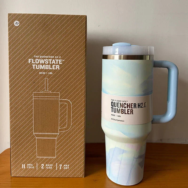 Insulated Stainless Steel Travel Tumbler Leakproof Thermal Cup