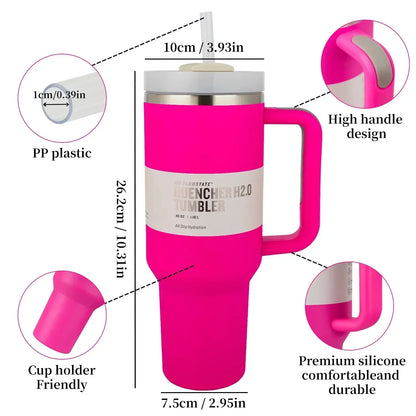 Insulated Stainless Steel Travel Tumbler Leakproof Thermal Cup
