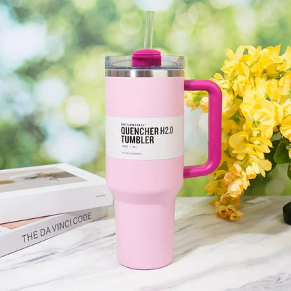 Insulated Stainless Steel Travel Tumbler Leakproof Thermal Cup