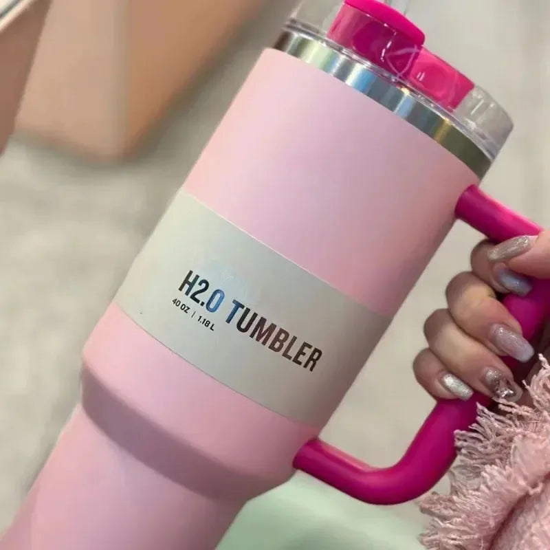 Insulated Stainless Steel Travel Tumbler Leakproof Thermal Cup