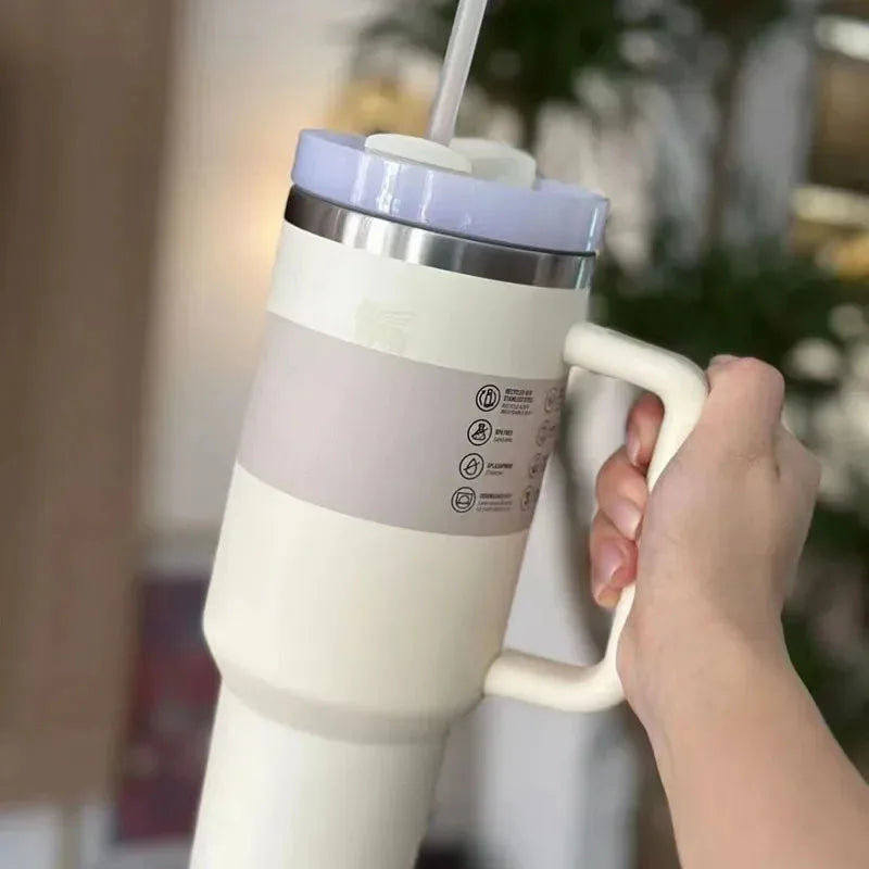 Insulated Stainless Steel Travel Tumbler Leakproof Thermal Cup