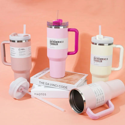 Insulated Stainless Steel Travel Tumbler Leakproof Thermal Cup