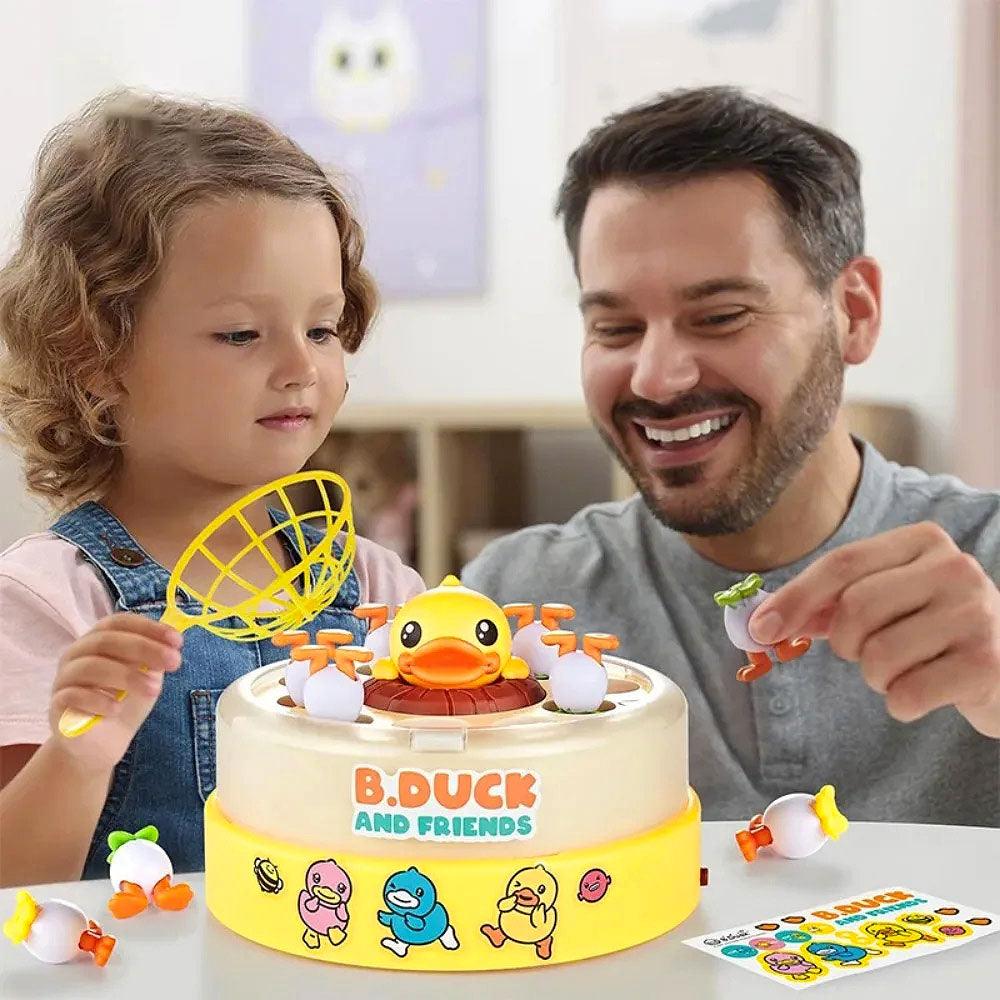 Interactive Duck Egg Catching Game for Kids Family Fun Toy