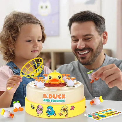 Interactive Duck Egg Catching Game for Kids Family Fun Toy