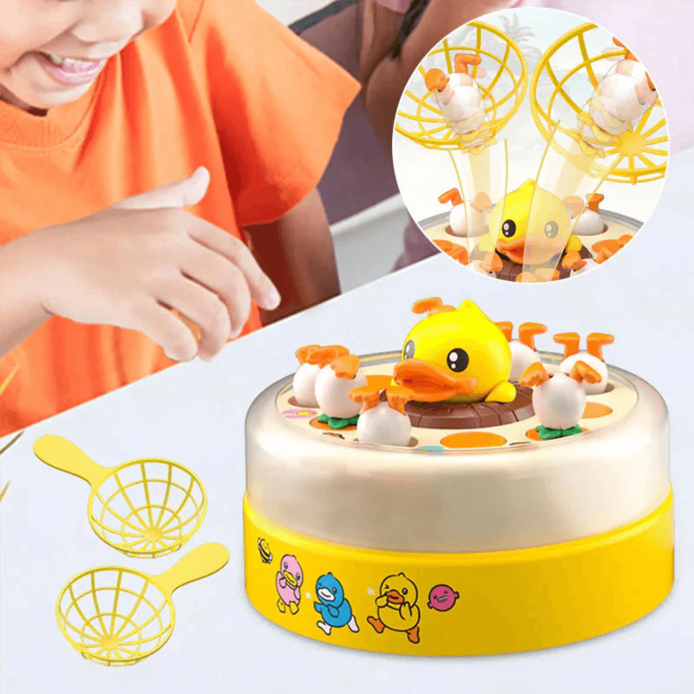 Interactive Duck Egg Catching Game for Kids Family Fun Toy
