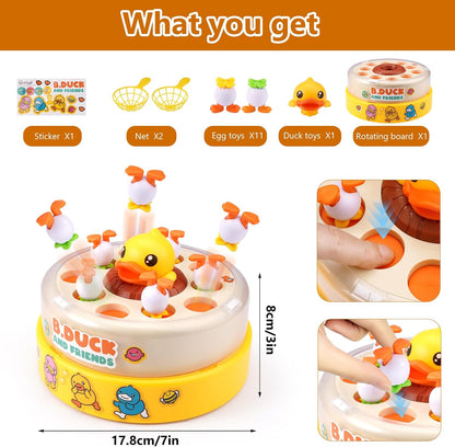 Interactive Duck Toy Kids Play Toy Motor Skills Learning Toy