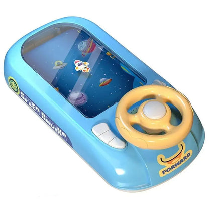 JuniorRacer Kids Simulation Racing Game Interactive Steering Wheel Toy