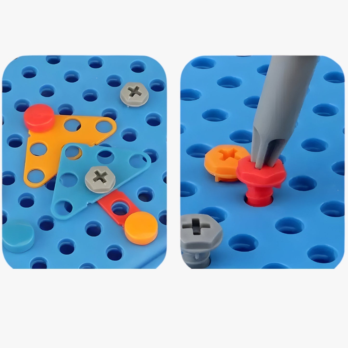 Kids Construction Drill Set Educational Building Toy Kit