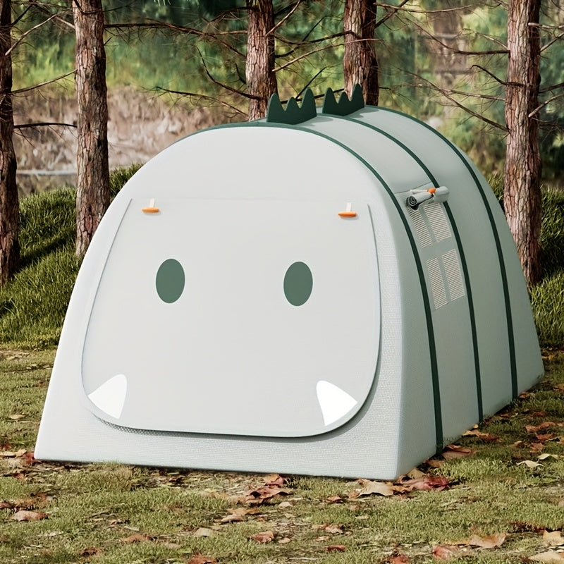 Kids Dinosaur Play Tent Pop Up Indoor Outdoor Playhouse Folding Tent