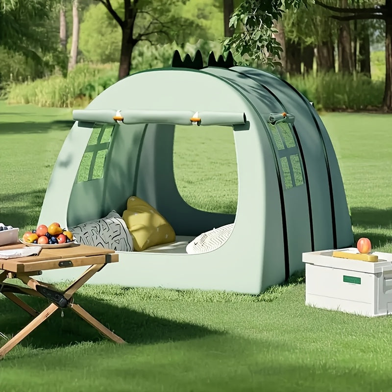 Kids Dinosaur Play Tent Pop Up Indoor Outdoor Playhouse Folding Tent