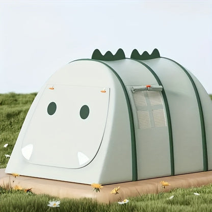 Kids Dinosaur Play Tent Pop Up Indoor Outdoor Playhouse Folding Tent