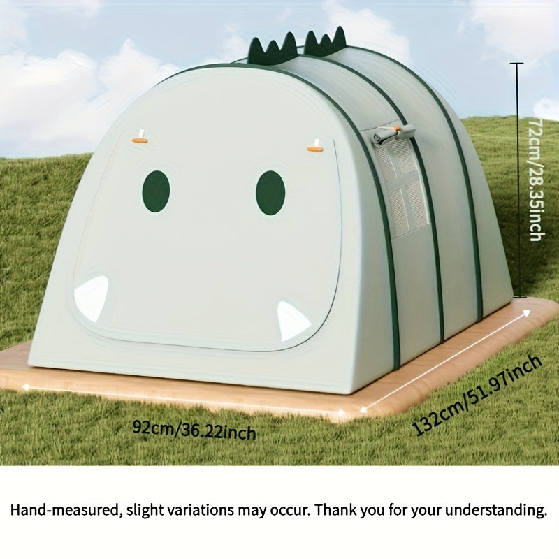 Kids Dinosaur Play Tent Pop Up Indoor Outdoor Playhouse Folding Tent