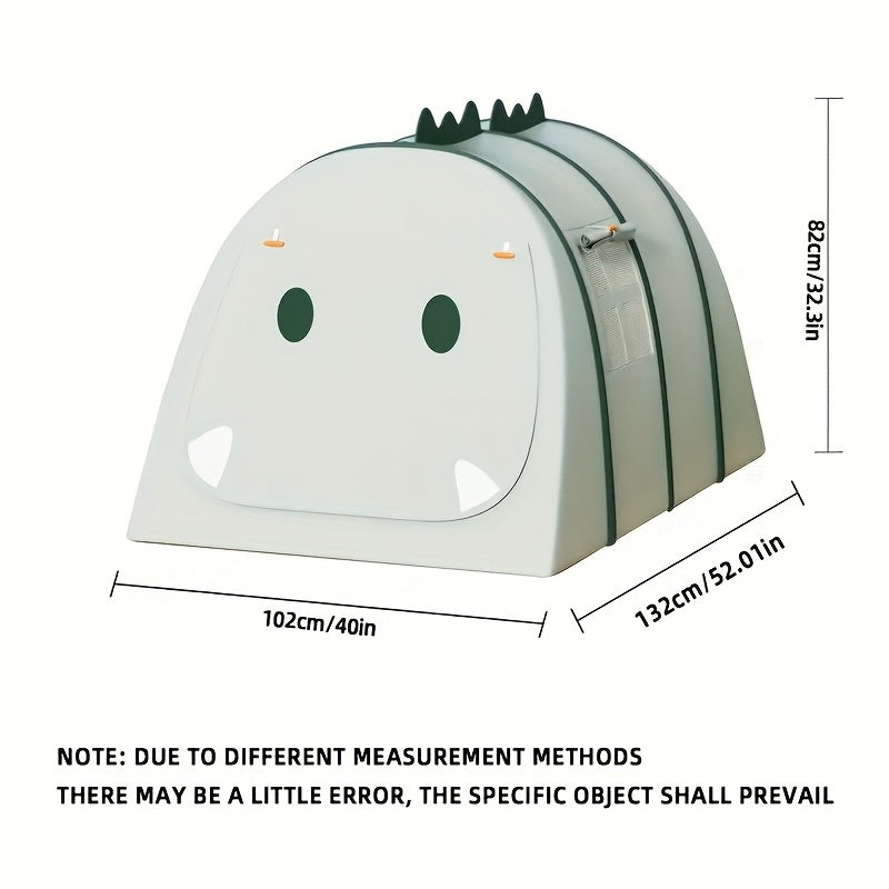 Kids Dinosaur Play Tent Pop Up Indoor Outdoor Playhouse Folding Tent