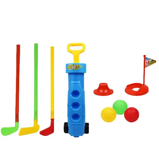 Kids Golf Training Set Junior Outdoor Golf Play Kit